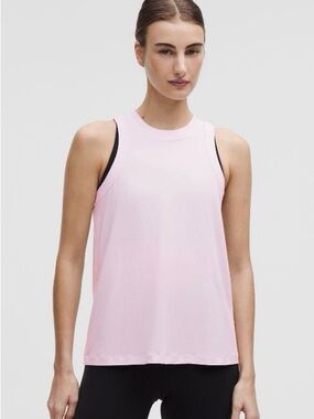 NWOT Lululemon Women’s Jersey Training Tank Top, Pink, Size 12